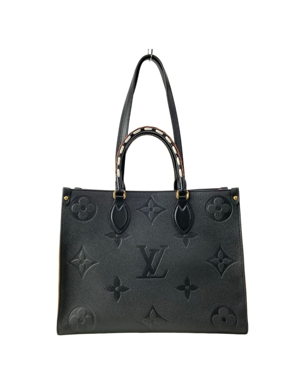 Louis Vuitton Tote Wild at Heart on the Go MM Noir Leather Cowhide